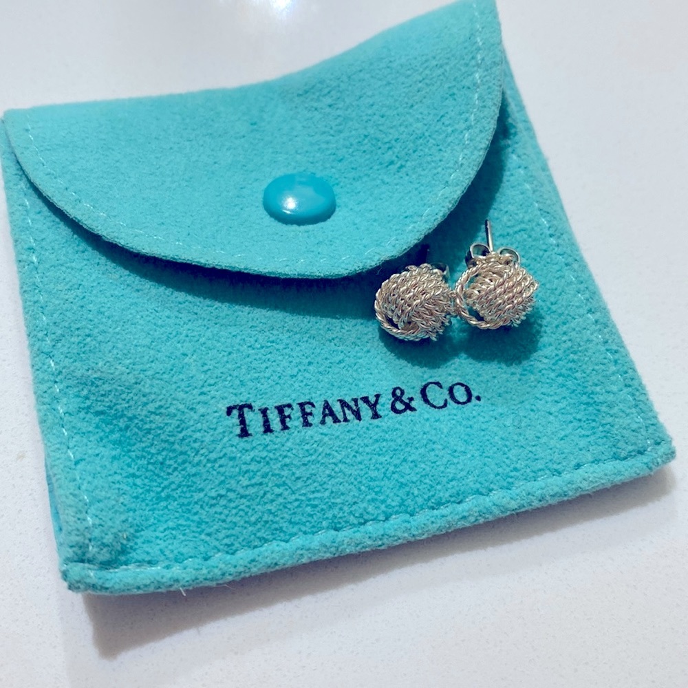 Tiffany & Co. Twist knot earrings